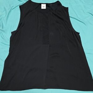 CAbi Black Sleeveless Tank Top